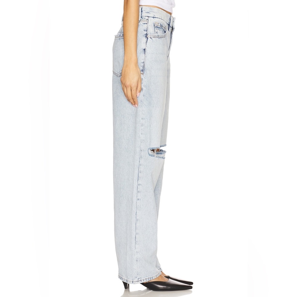 Good American Distressed Good 90’s Relaxed Jeans size 15 EUC - Picture 4 of 16
